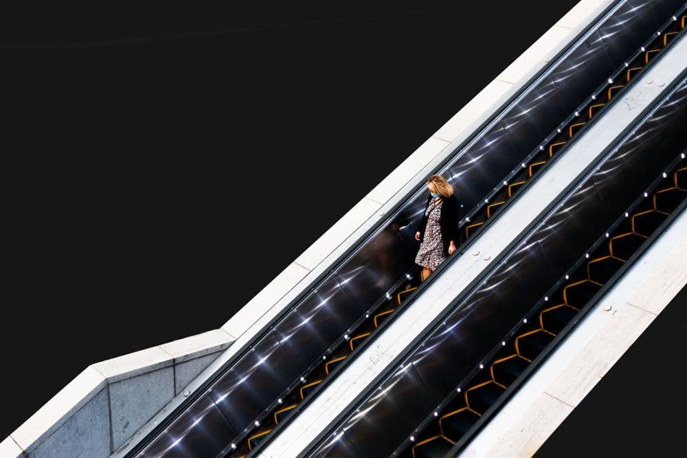 Escalator Shadow - 2020-05-01T00:00:00Z