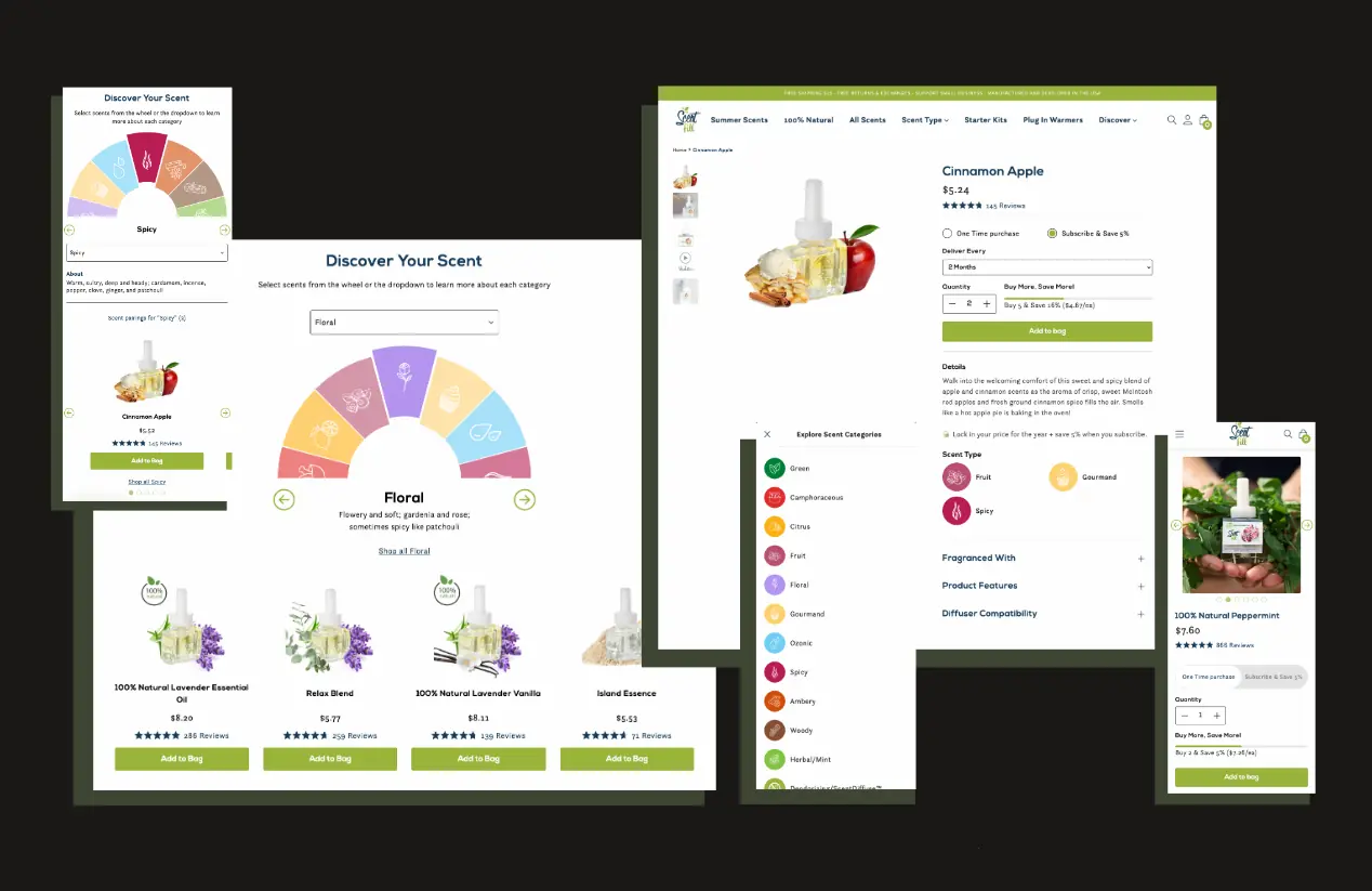Scentfill project preview