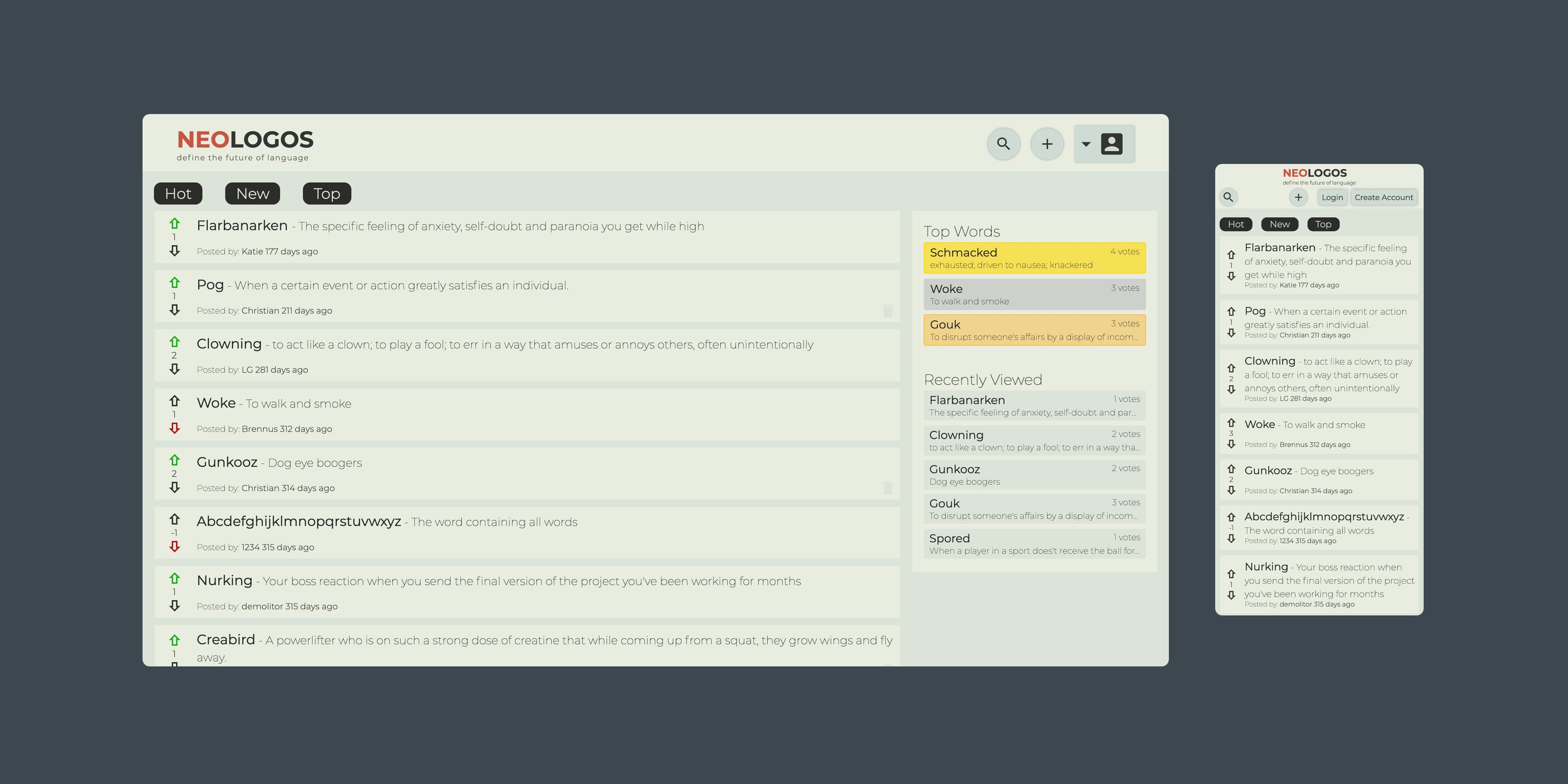 NeoLogos project preview