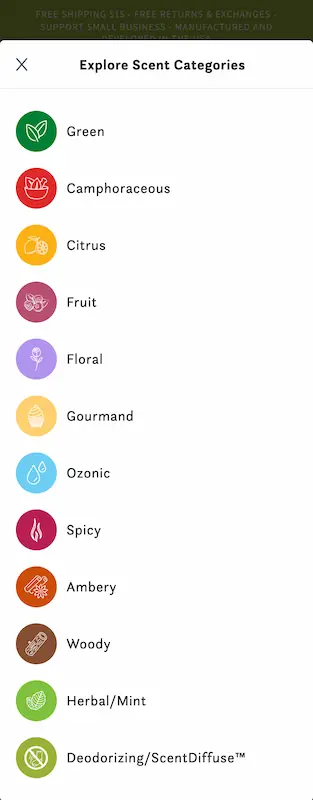 Scentfill mobile screenshot 3