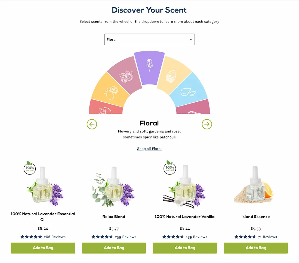 Scentfill desktop screenshot 2